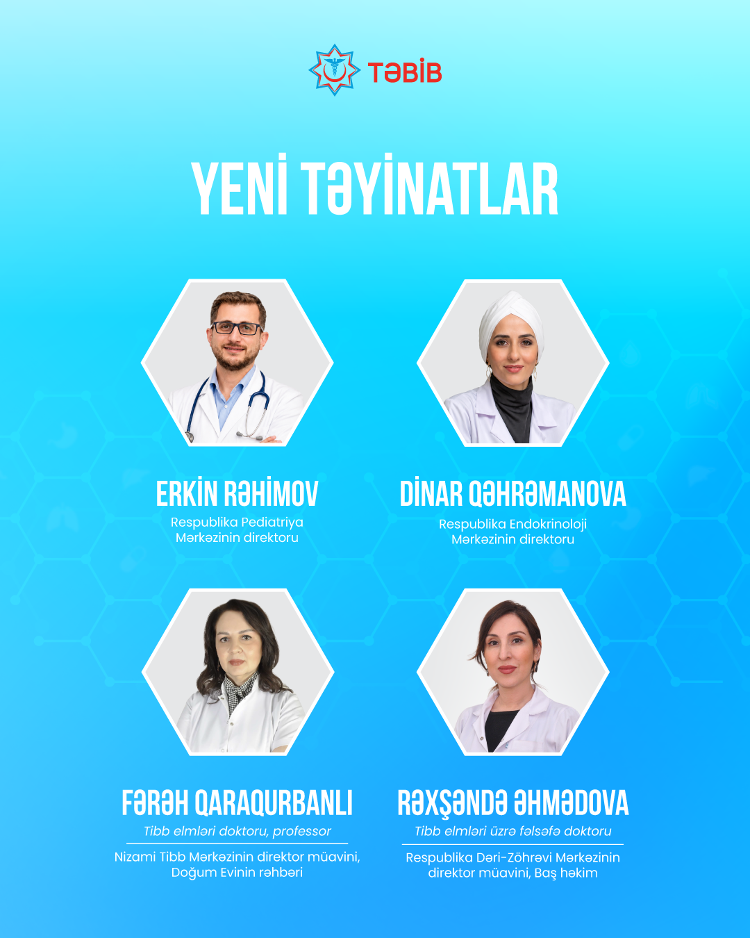 Anar Bayramov yeni direktor və direktor müavinləri təyin etdi (FOTO)